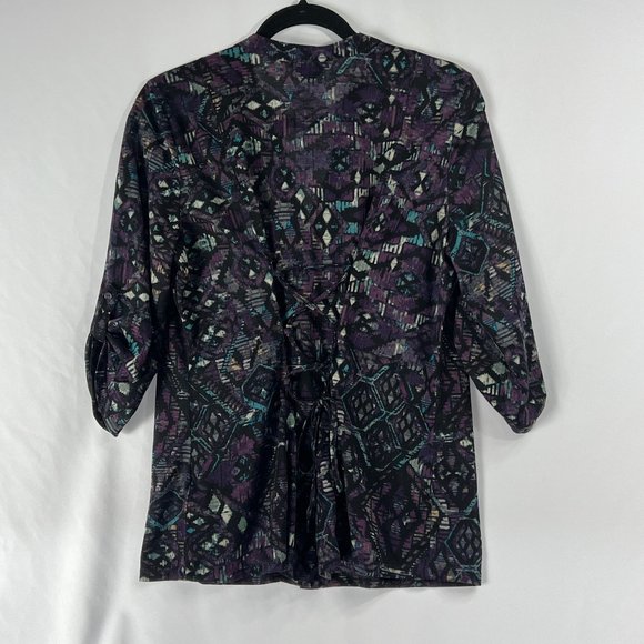 Reitmans Button Down Blouse, Size XL Petite - Picture 2 of 4